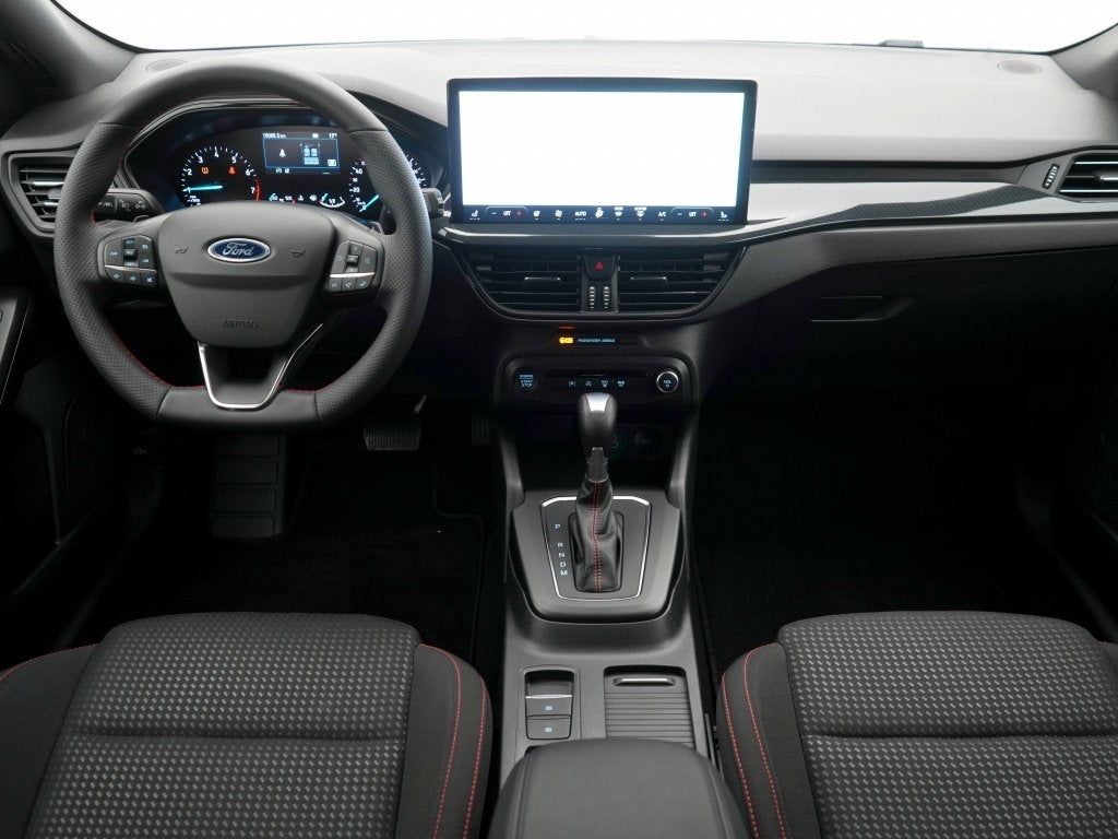 Ford FOCUS Wagon 1.0 EcoBoost Hybrid ST Line X | Navi | Trek, Stof, Gebruikt, 1404 kg, Blauw