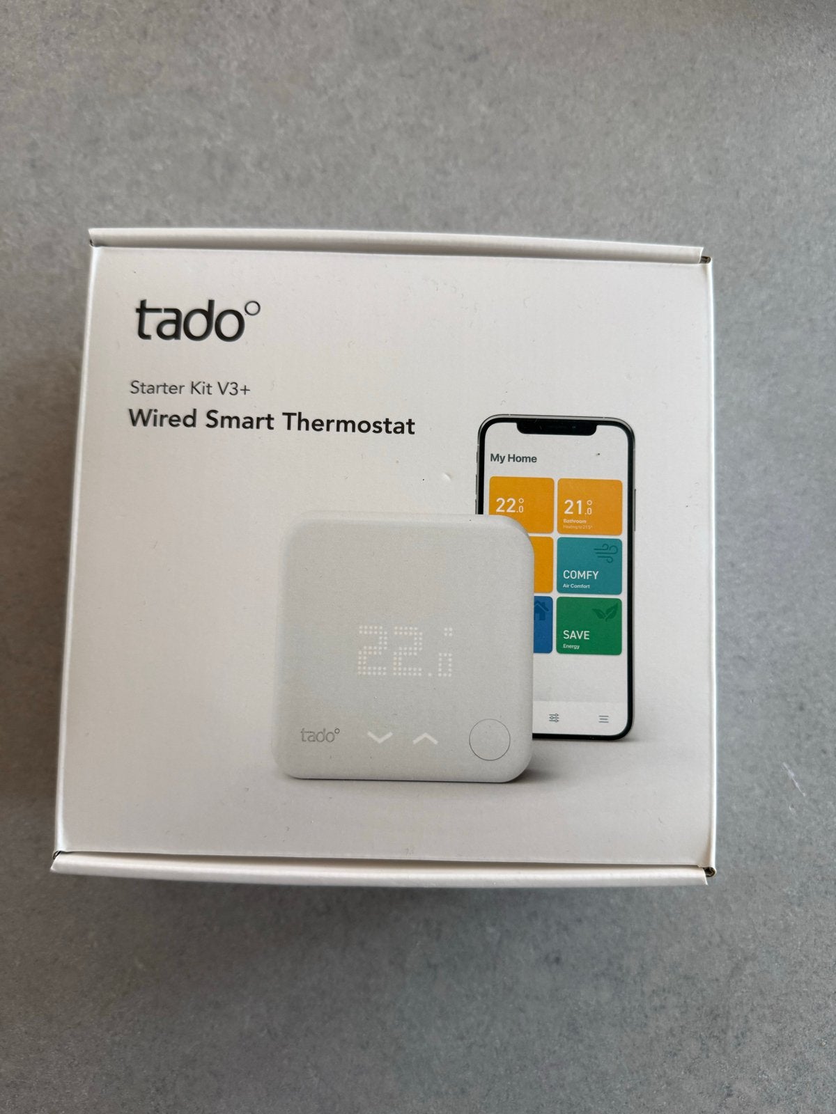 Nooit gebruikt - Tado Starter Kit V3 thermostaat, Ophalen of Verzenden, Slimme thermostaat, Nieuw