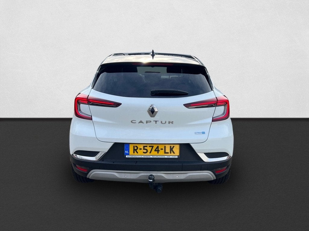 Renault Captur 1.6 E-Tech / Plug-in Hybrid 160 / Intens NAVI, Auto's, Renault, 77 km/l, Gebruikt, 4 cilinders, Leder en Stof