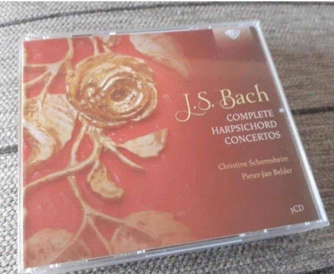 J.S. Bach - Complete Harpsichord Concertos (3CD), Soloconcert, Ophalen of Verzenden, Zo goed als nieuw, Inclusief doosje