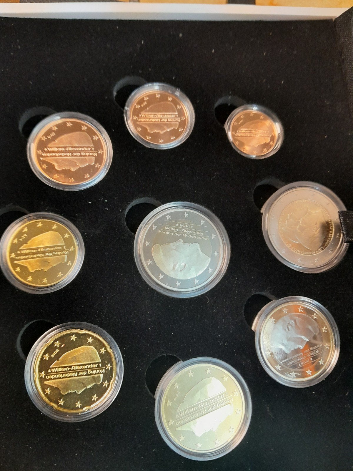 Proofset Nederland 2014 - Cultureel Erfgoed, Postzegels en Munten, Ophalen of Verzenden, Koningin Beatrix, Euro's, Setje