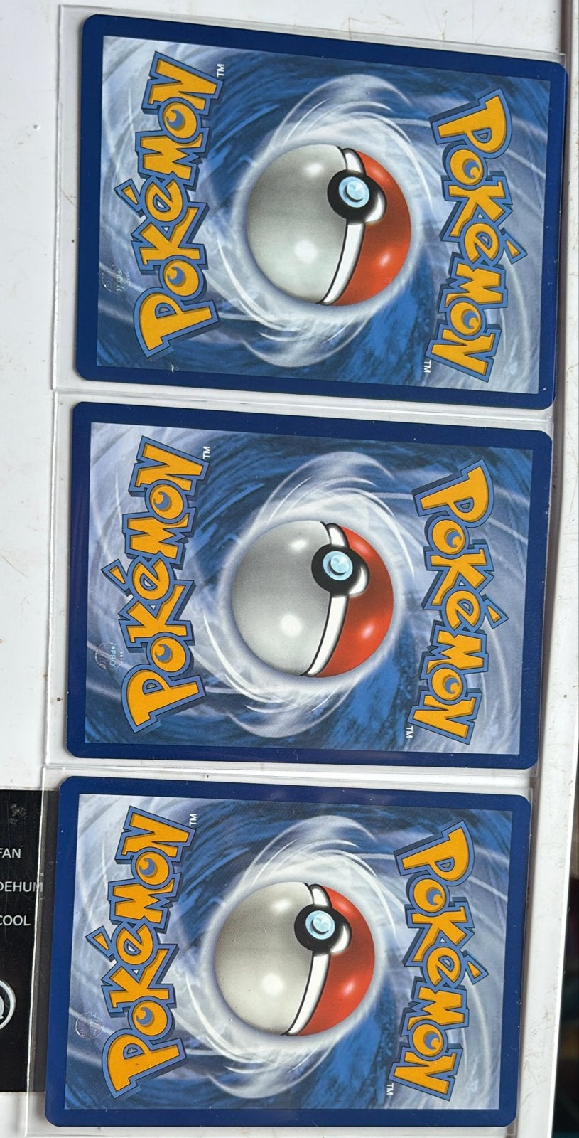 Charizard Pokémon Kaarten - Set van 3, Ophalen, Zo goed als nieuw, Meerdere kaarten