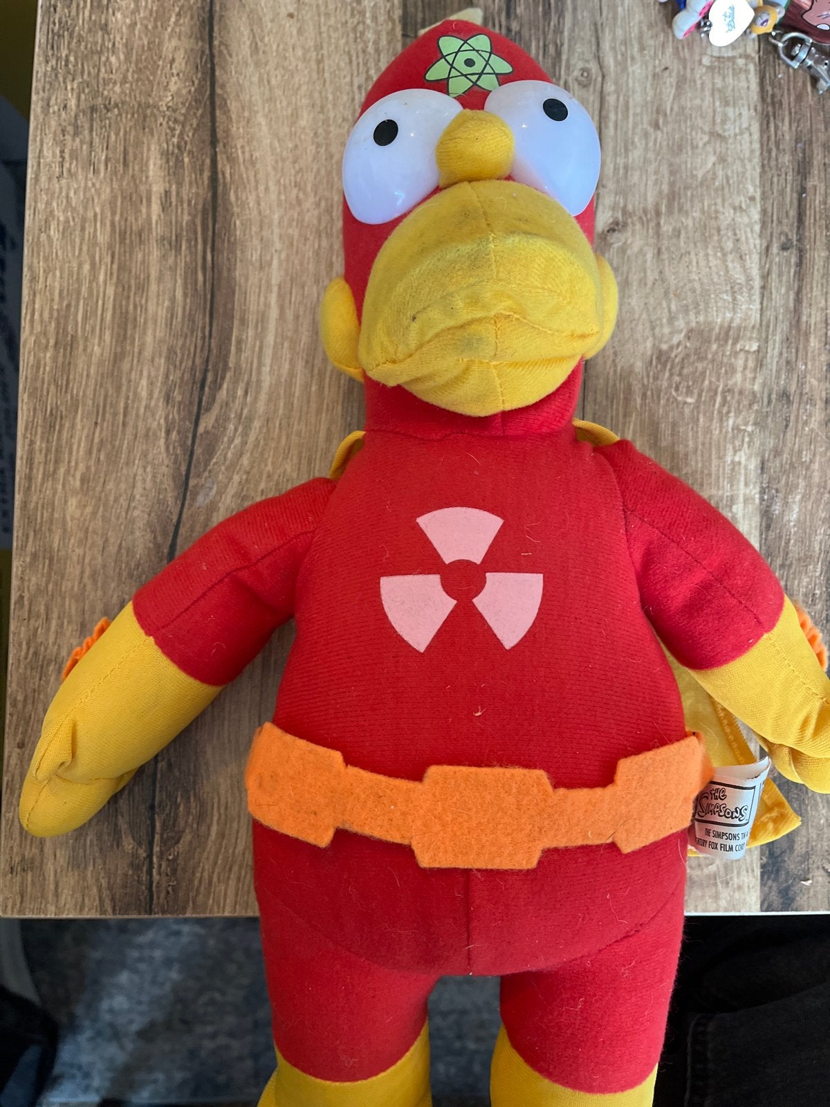 Homer Simpson Radioactive Man Knuffel - Origineel, Ophalen of Verzenden, Gebruikt