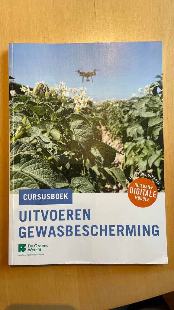Cursusboek uitvoeren gewasbescherming, Boeken, De groene wereld, Verzenden, Niet van toepassing, Zo goed als nieuw