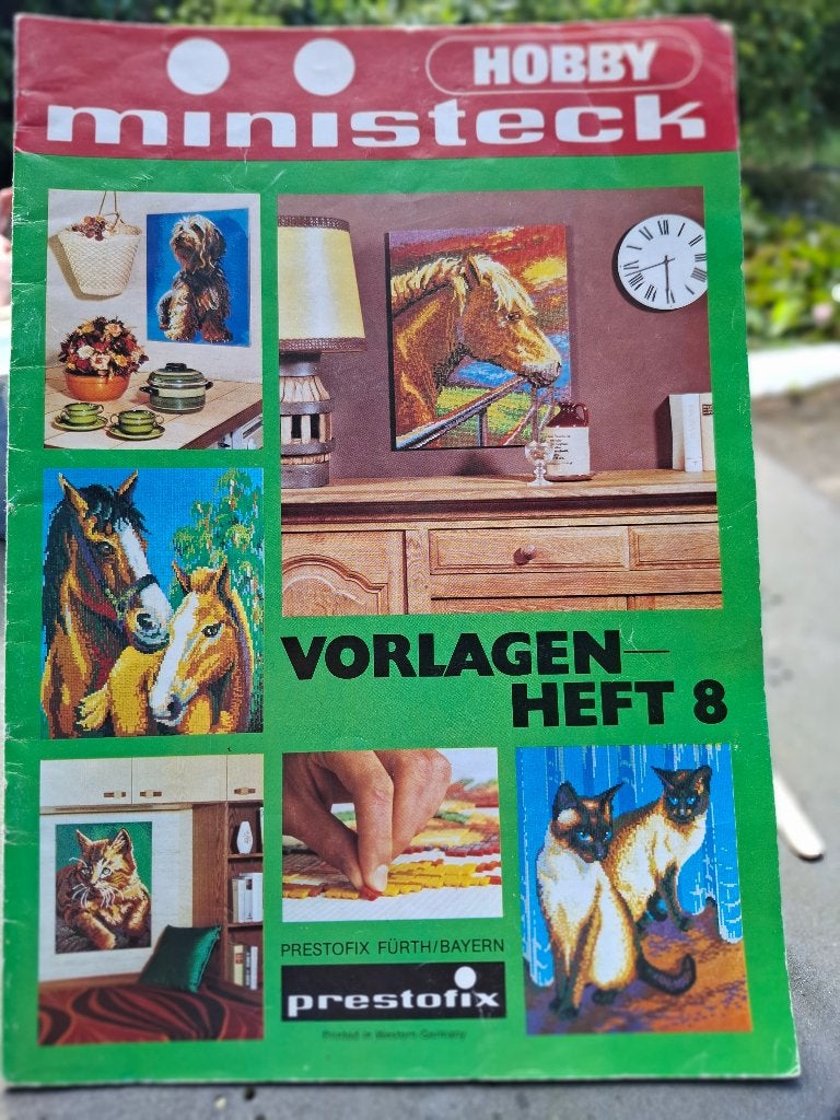 Ministeck vorlagenheft 8, Hobby en Vrije tijd, Ophalen of Verzenden, Gebruikt, Voorbeeldboek