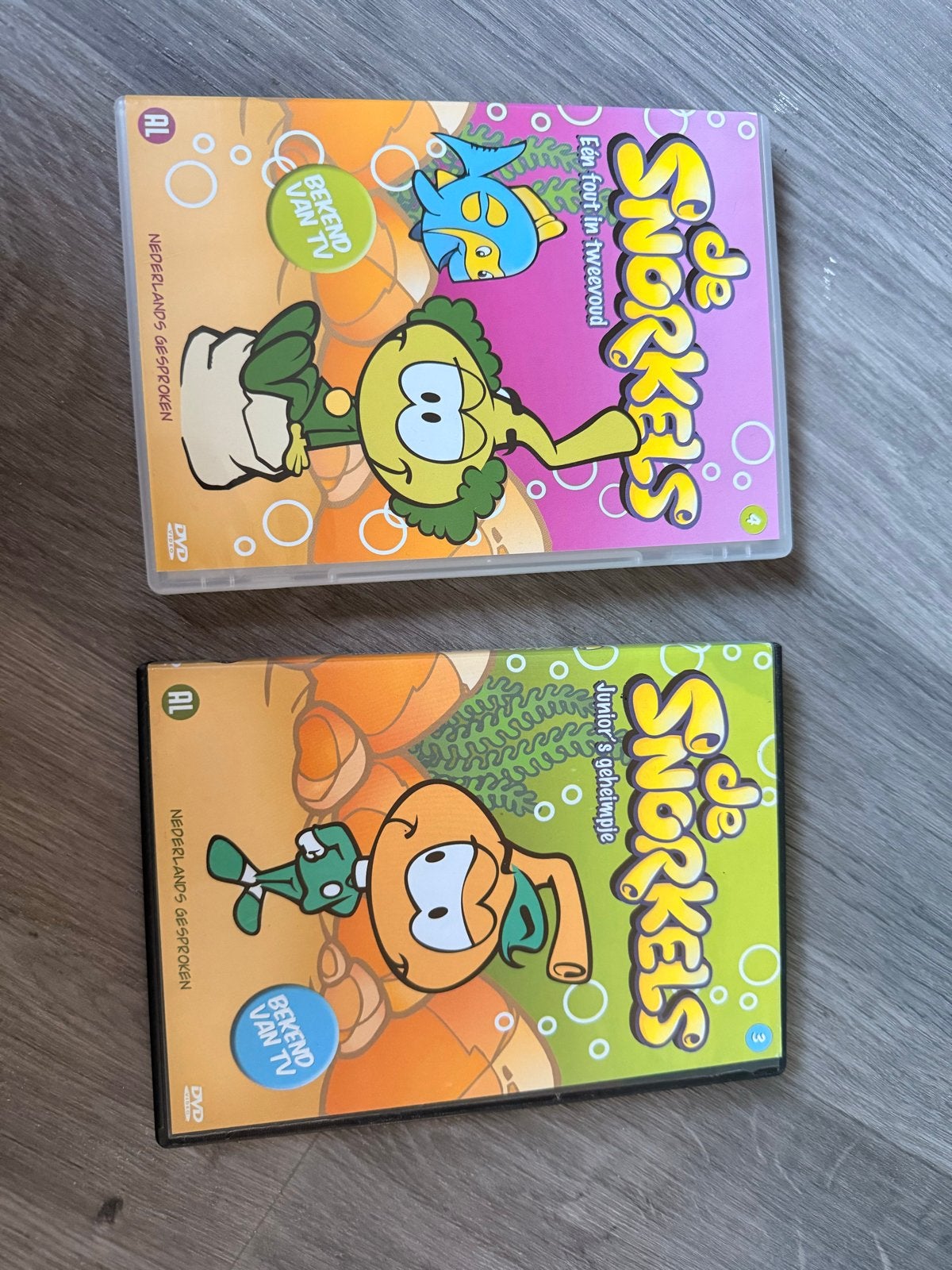 De Snorkels DVD's - Deel 3 & 4 (Nederlands gesproken), Cd's en Dvd's, Gebruikt, Animatie, Alle leeftijden, Tv-serie