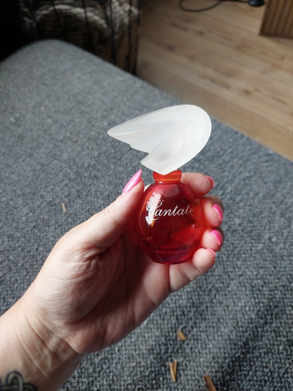 Vintage Yves Rocher Cantate Parfum 30 ml – discontinued 1995, Verzamelen, Ophalen of Verzenden, Gebruikt, Parfumfles
