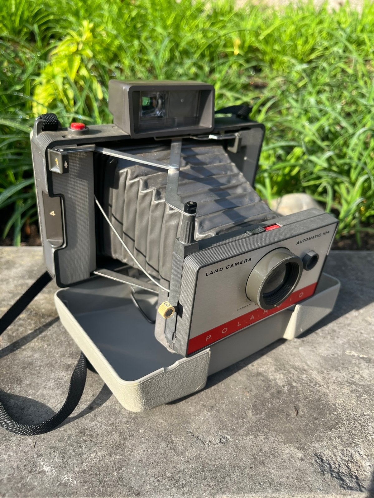 Polaroid Land Camera Automatic 104, made in USA, Verzamelen, ?, Fototoestel, Polaroid, 1960 tot 1980