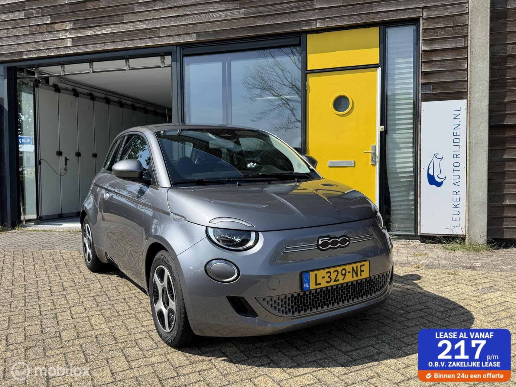 FIAT 500 PASSION 42 kWH NL AUTO NAP BTW AUTO AFLEVERBEURT, 118 pk, 4 stoelen, Origineel Nederlands, 320 km