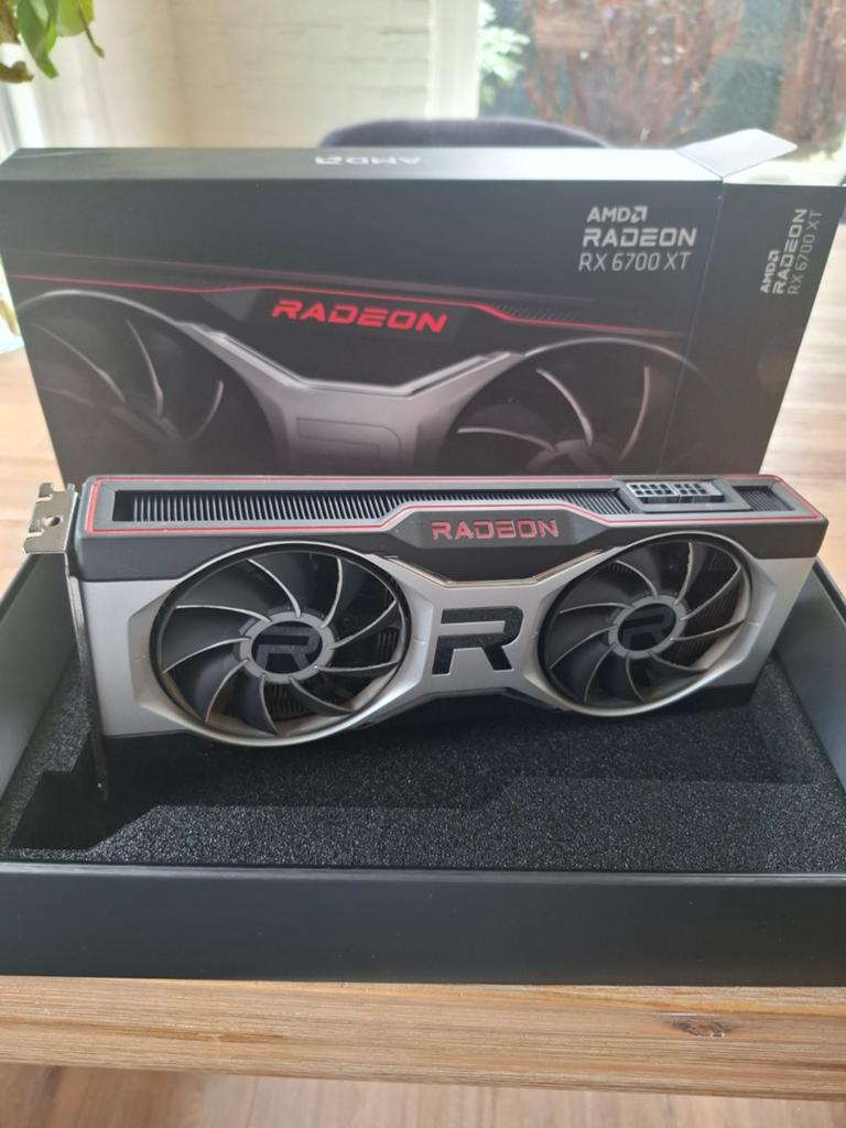 AMD Radeon RX 6700 XT Videokaart - Zo goed als nieuw, Computers en Software, Videokaarten, AMD, GDDR6, PCI-Express 4, Ophalen of Verzenden