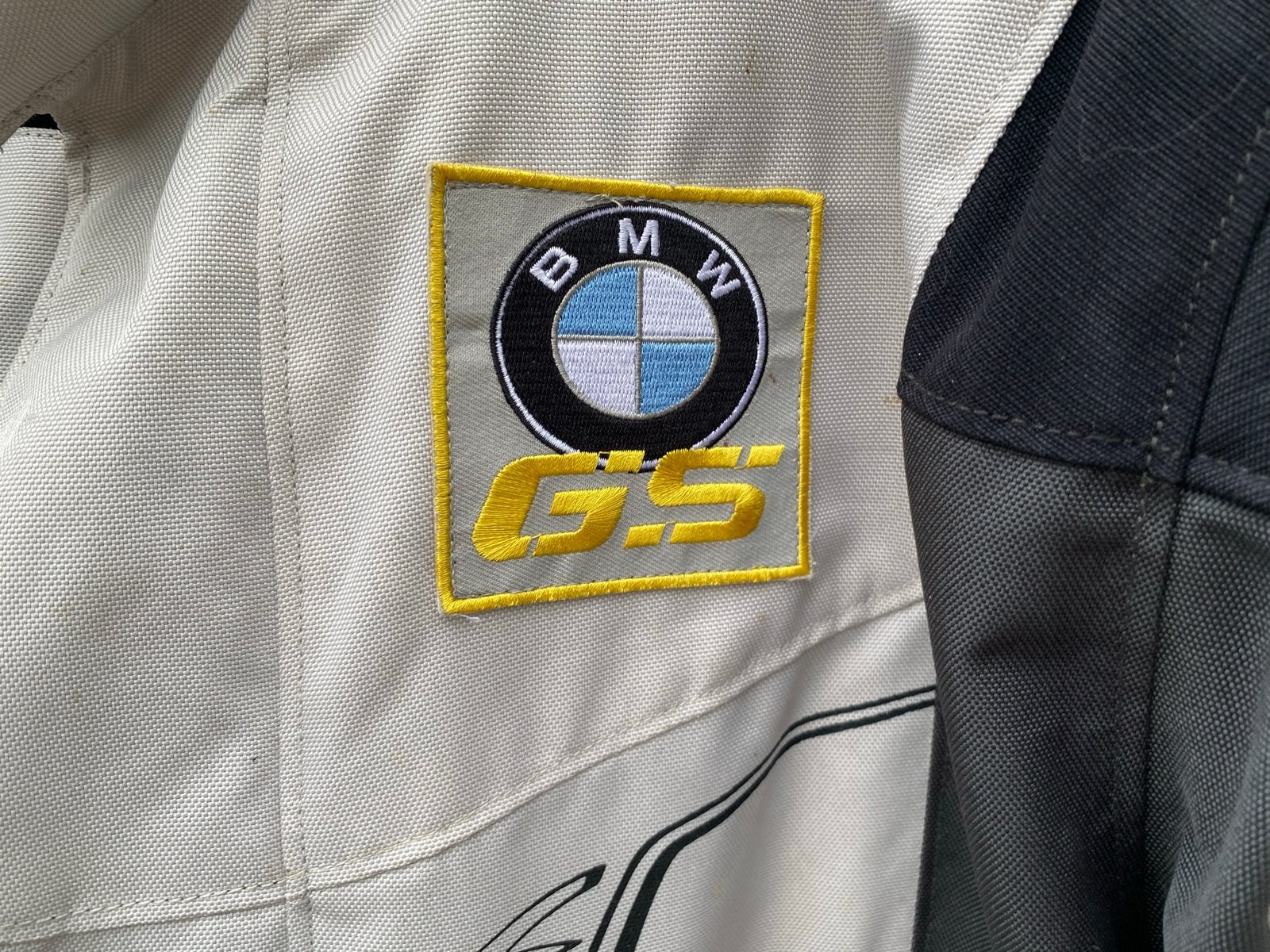 BMW GS Motorjas Textiel Maat 3XL - Grijs/Zwart, Ophalen of Verzenden, Tweedehands, Heren, Jas | textiel