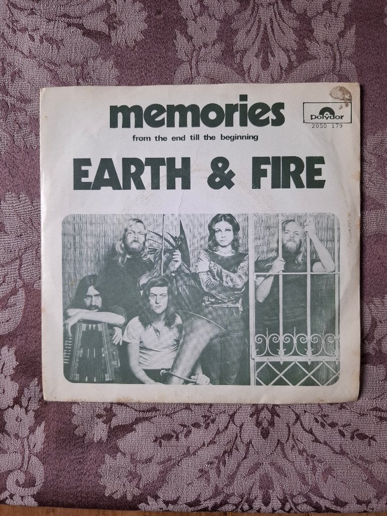 Earth & Fire memories vinyl single, Ophalen of Verzenden, Gebruikt, Pop