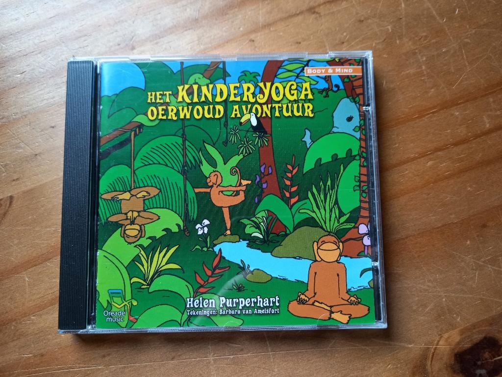 CD Het Kinderyoga Oerwoud Avontuur  (Helen Purperhart), Overige typen, Ophalen of Verzenden, Zo goed als nieuw, Overige onderwerpen