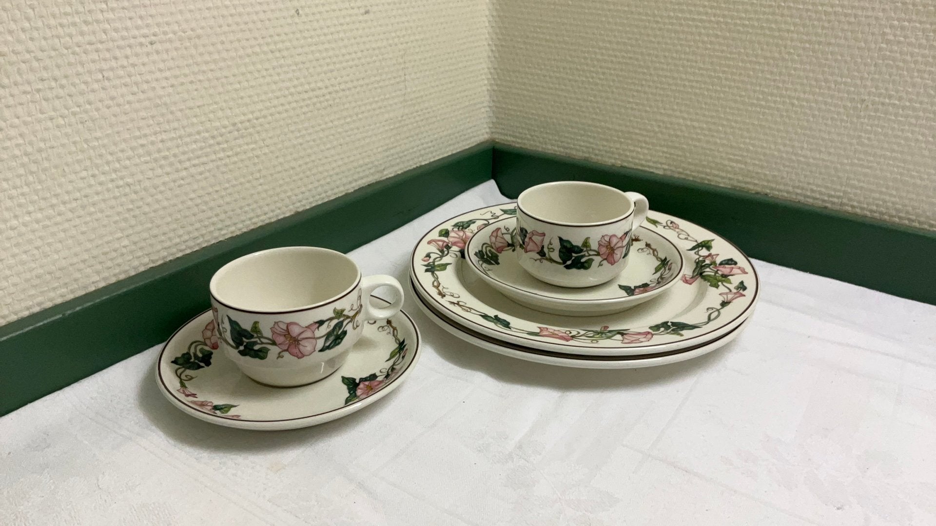 Villeroy en boch palermo, kop en schotels, borden, Ophalen of Verzenden