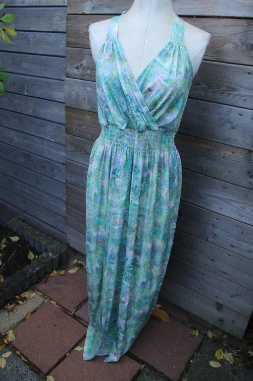Jurk groen gekleurd Zoso mt L Maxi Vaste prijs, Kleding | Dames, Maat 42/44 (L), Ophalen of Verzenden, Zo goed als nieuw, Zoso