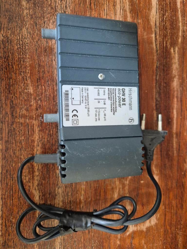 Hirschmann GHV 30 E eco-power huisversterker, Ophalen of Verzenden