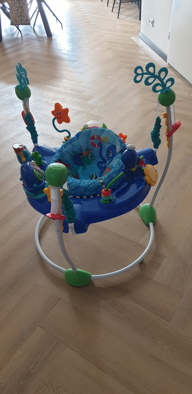 Bright Starts Jumperoo Baby Walker Speelcenter, Kinderen en Baby's, Speelgoed | Babyspeelgoed, Ophalen, Zo goed als nieuw, Overige typen