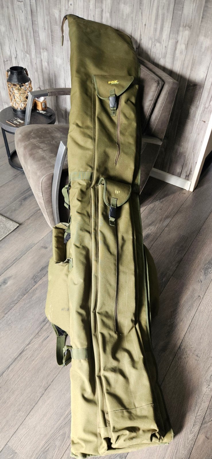 fox Stalker 13 ft foedraal voor 4 opgetuigde hengels, Watersport en Boten, Ophalen, Zo goed als nieuw, Overige typen