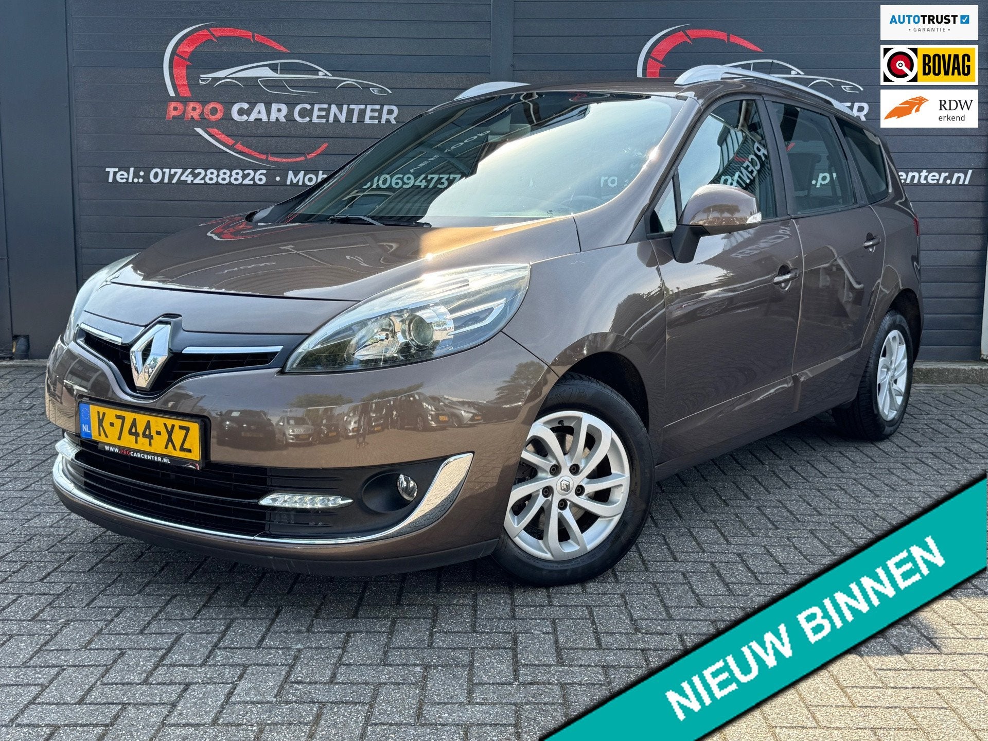 Renault Grand Scénic 1.2 TCe Bose CLIMATE | CRUISE | NAVI |, Auto's, Voorwielaandrijving, Euro 5, Stof, Gebruikt