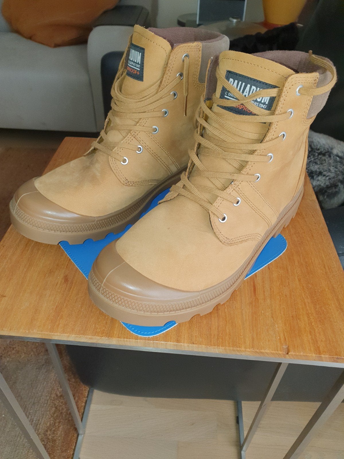 NIEUW Ltd Ed. Palladium Pampa Sport Cuff Nubuck leer maat 43, Bruin, Nieuw, Ophalen of Verzenden, Palladium