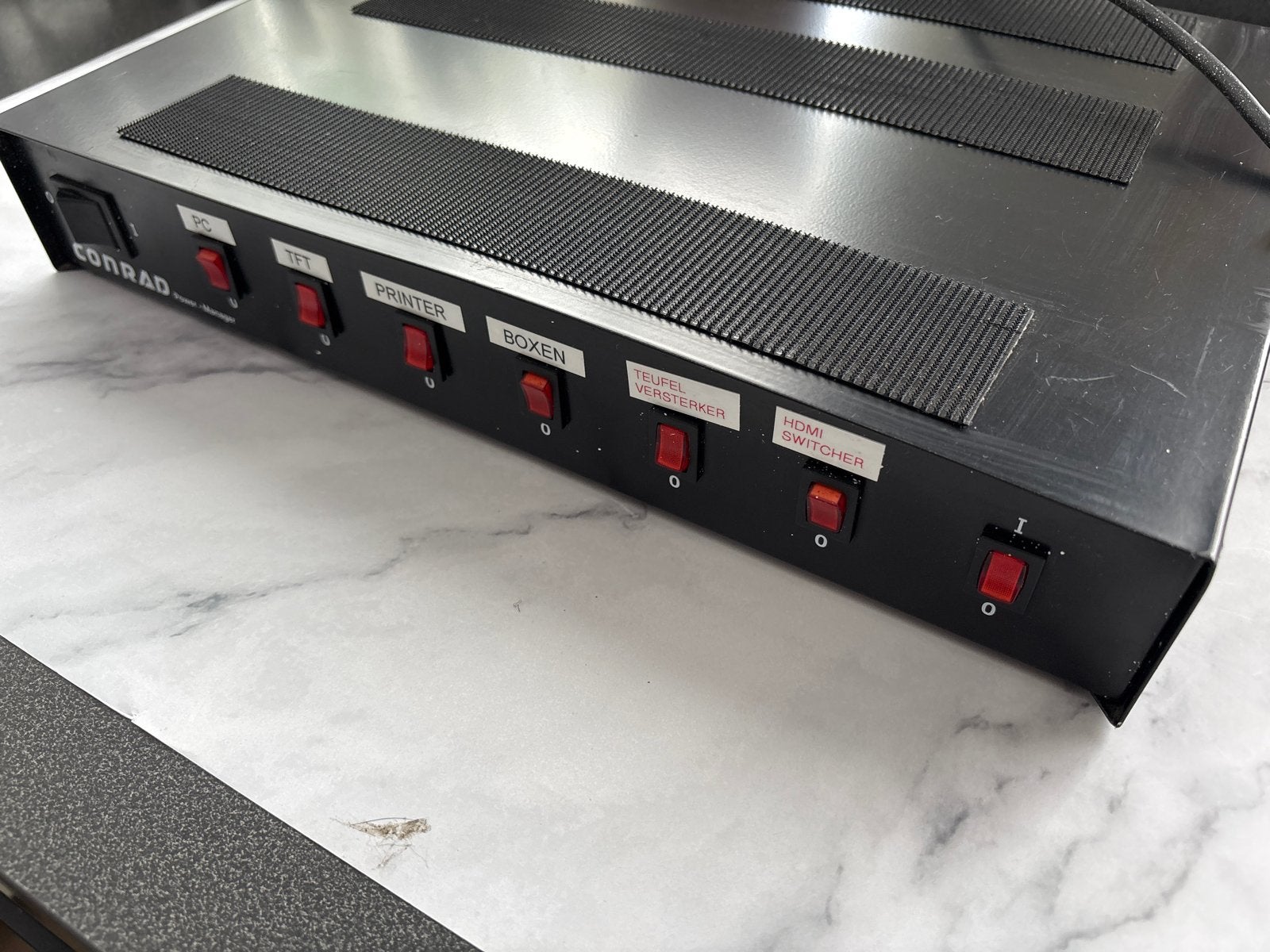 Conrad Power Manager - Schakelbare Stekkerdoos, Ophalen of Verzenden, Gebruikt