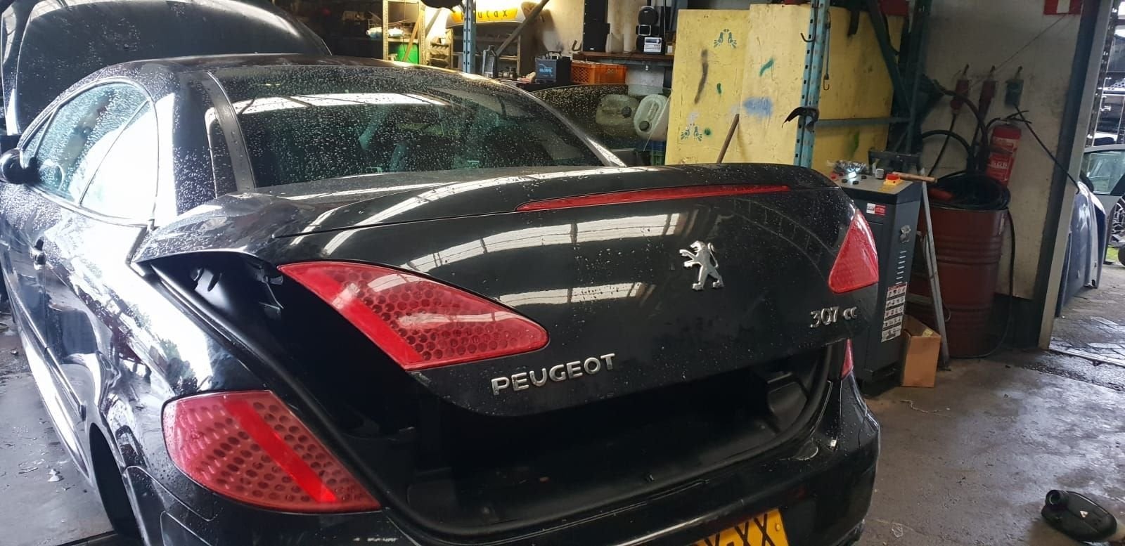 PEUGEOT 307 CC  ACHTERKLEP FASE 1, Gebruikt, -, Ophalen of Verzenden, Achter