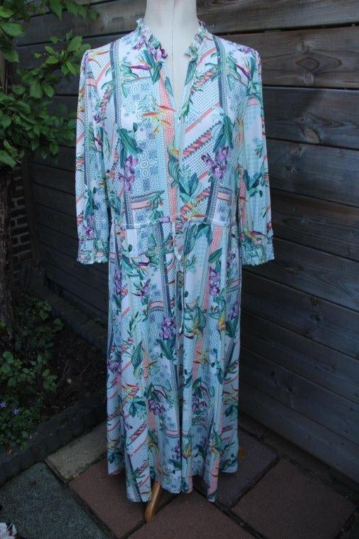 Jurk gekleurd K-Design mt Xl Maxi Vaste prijs, K-design, Overige kleuren, Verzenden, Maat 46/48 (XL) of groter