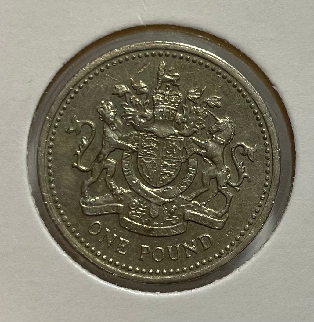 1 pond Engeland 1993, Postzegels en Munten, Ophalen of Verzenden, Overige landen