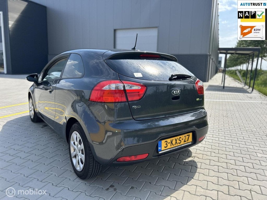 Kia Rio 1.2 CVVT Plus Pack|APK|AIRCO|NAP|, Auto's, Kia, Euro 5, 40 €/maand, Origineel Nederlands, Bedrijf