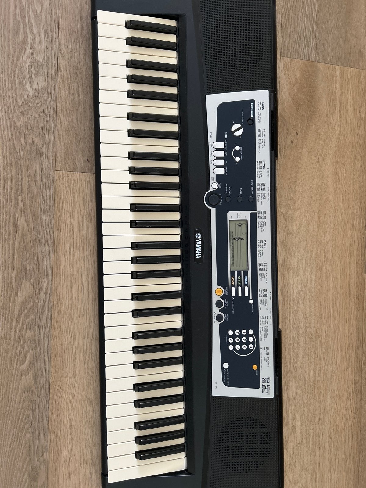 Yamaha YPT-210 Keyboard - Perfect voor beginners!, Muziek en Instrumenten, Yamaha, Ophalen of Verzenden, Aanslaggevoelig, 61 toetsen