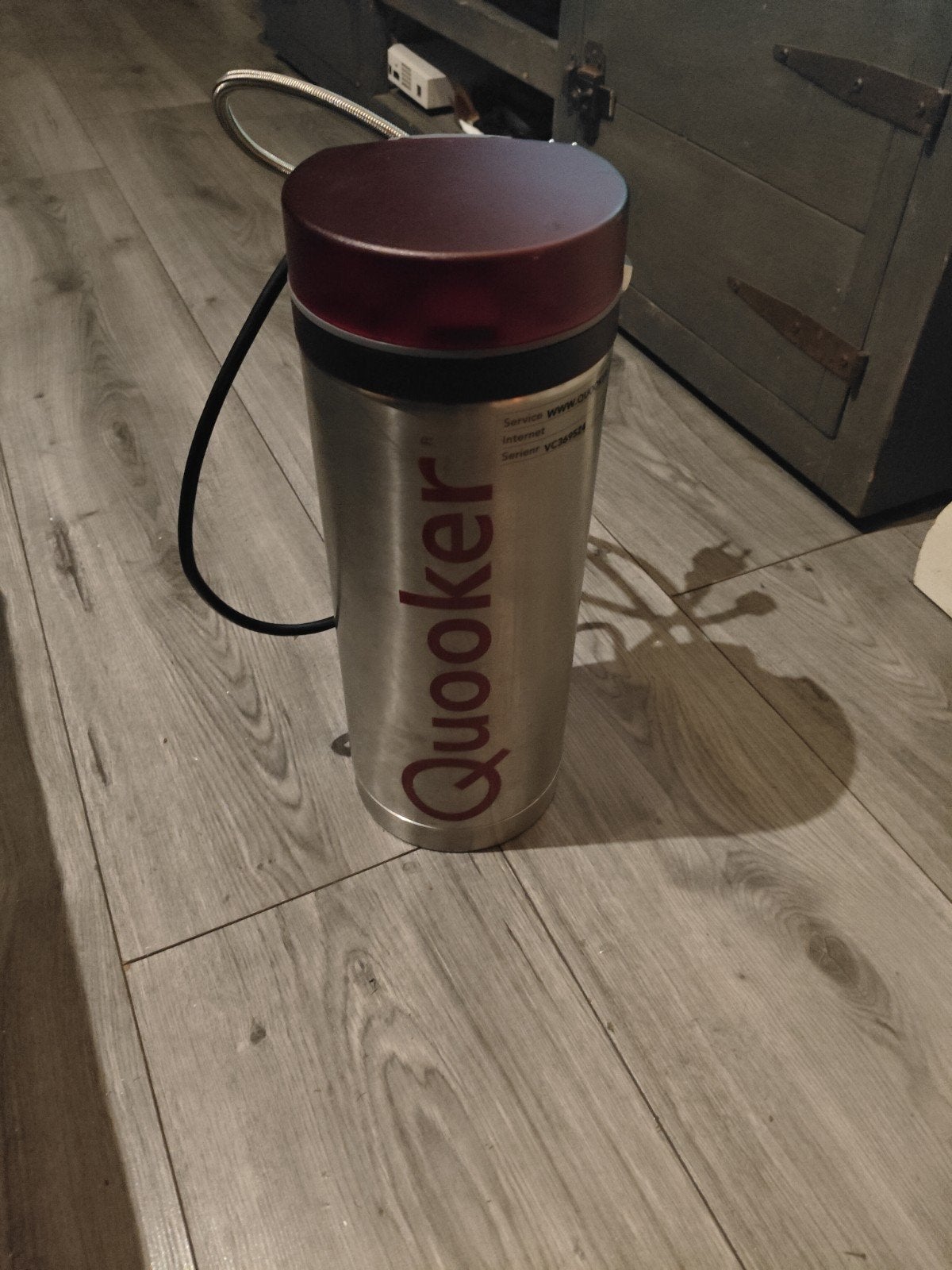 Quooker boiler - Direct kokend water, 2 liter of meer, Ophalen of Verzenden, Gebruikt, Rvs