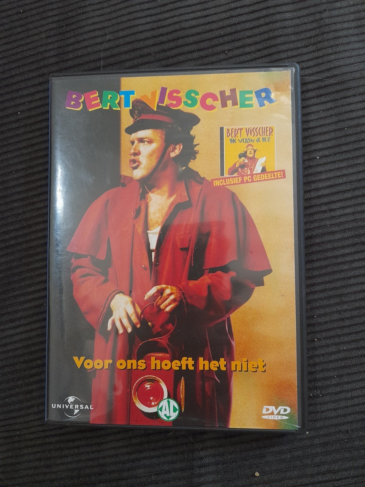 Bert Visscher - Voor ons hoeft het niet (DVD), Ophalen of Verzenden, Gebruikt, Overige typen, Inclusief doosje