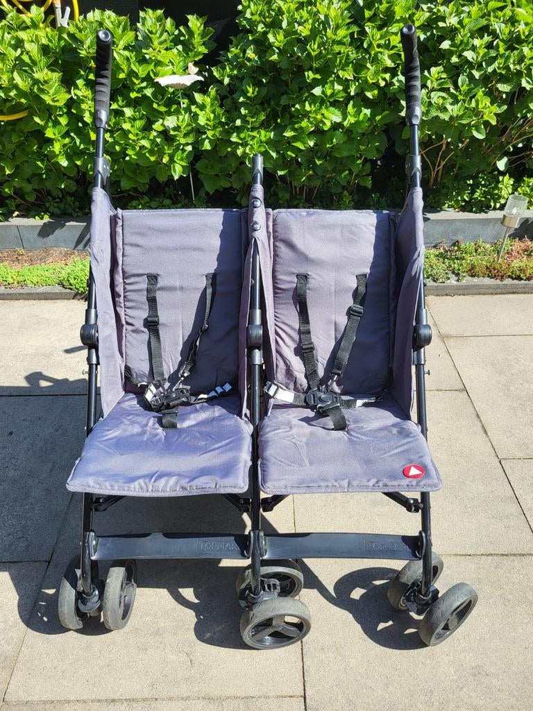 Topmark duo/tweeling buggy - In goede staat, Ophalen