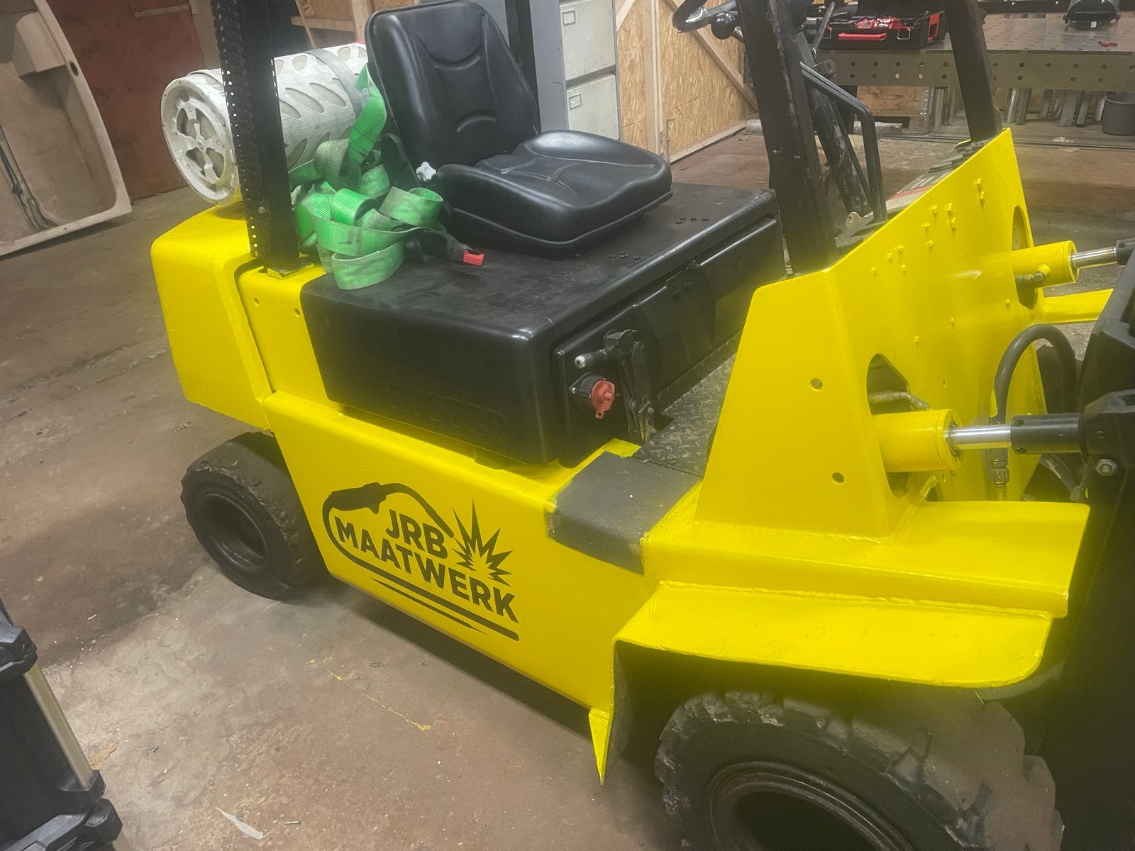 Hyster Gas Heftruck 2 ton met Freelift, 2000 tot 3000 kg, Ophalen, LPG, Heftruck