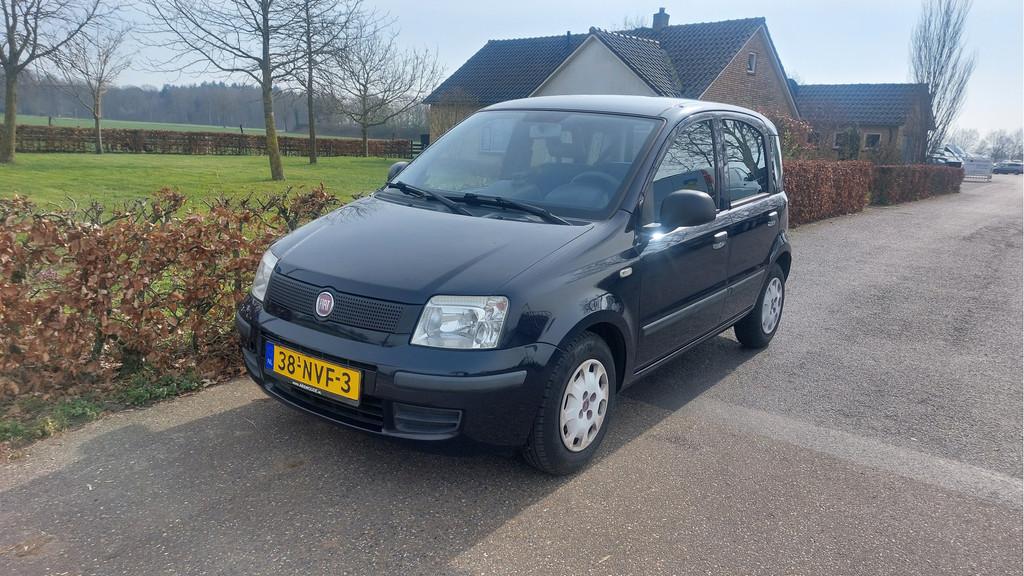 Fiat Panda 1.2 Active 110721 KM BJ 2010 (bj 2010), Auto diversen, Schadeauto's, Fiat, Handgeschakeld, Benzine, Hatchback, Blauw