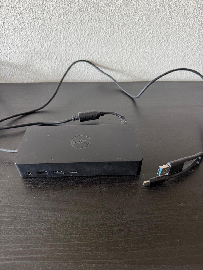 Dell Universal Dock D6000 inclusief voeding - USB-C / USB-A, Ophalen of Verzenden, Zo goed als nieuw, Dell, Docking station
