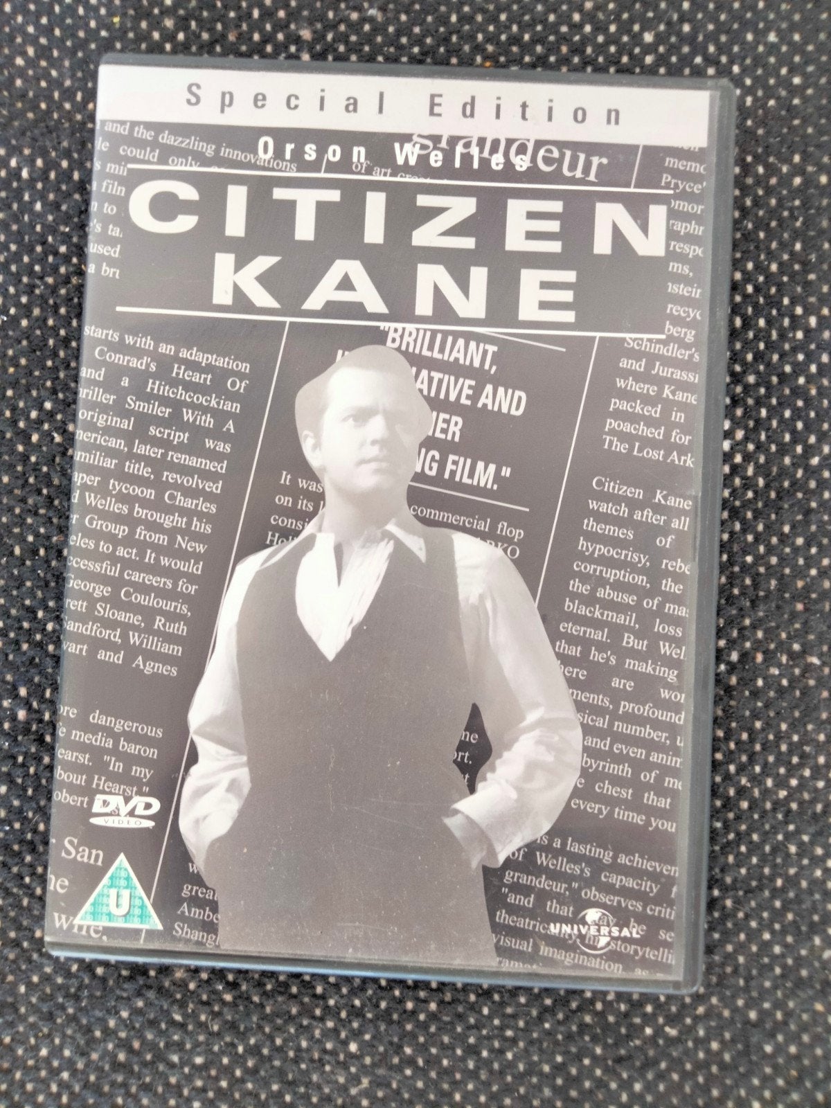 Citizen Kane - Orson Welles, Special Edition DVD, Ophalen of Verzenden