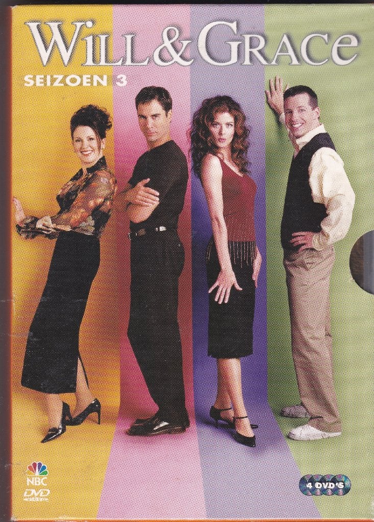 Will & Grace Seizoen 3-4-5, Engels, Alle leeftijden, Nederlands, Ophalen of Verzenden