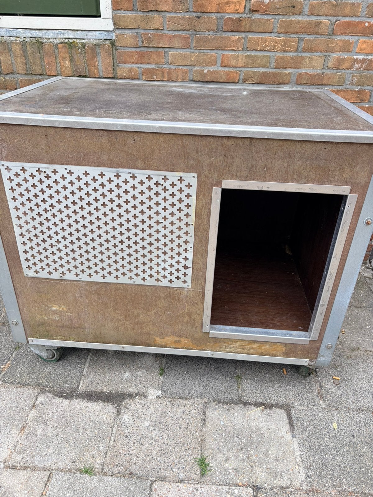 Hondenhok, Dieren en Toebehoren, Hondenhokken, Zo goed als nieuw, 65 tot 100 cm, 110 cm of meer, Ophalen of Verzenden