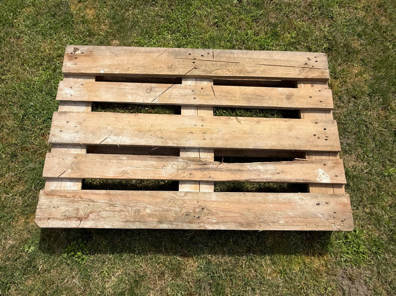 EUR Pallet, gebruikt, Doe-het-zelf en Verbouw, Hout en Planken, Ophalen, Gebruikt, Minder dan 25 mm, Pallet