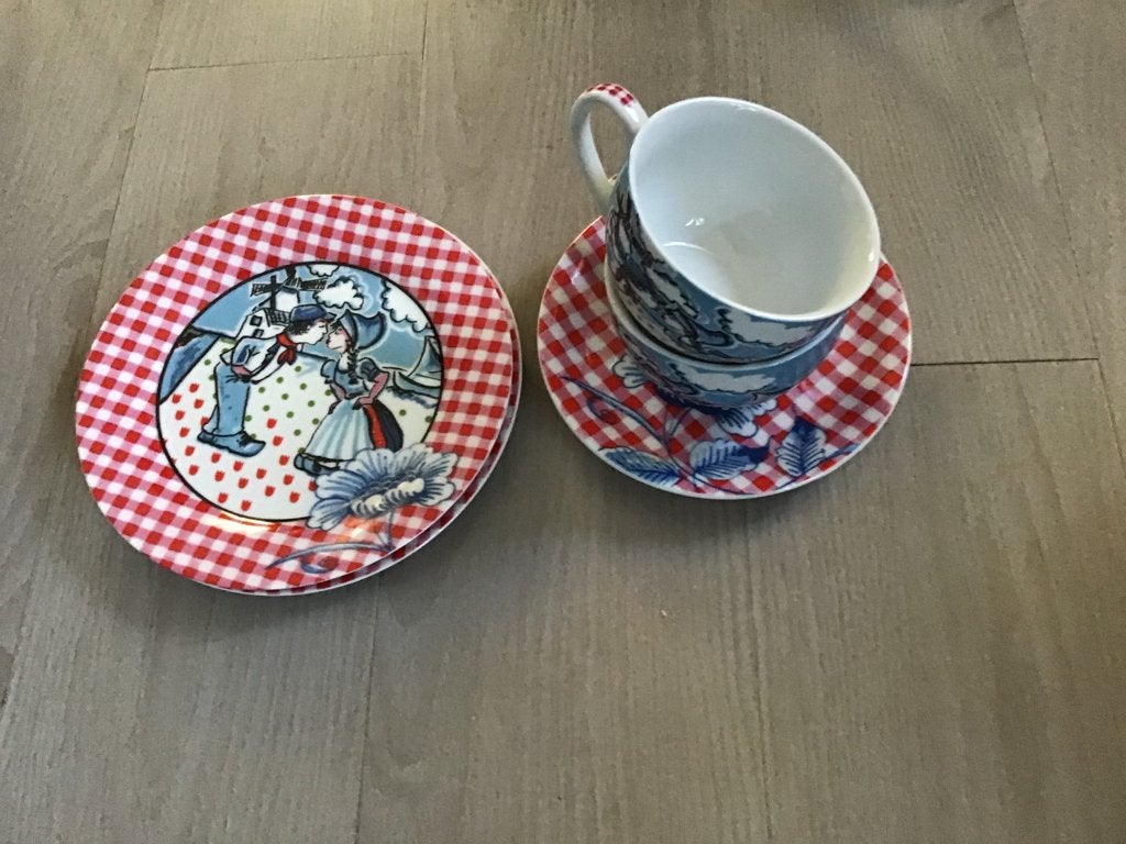Te koop: Ontbijtsetje, Nieuw, Ophalen of Verzenden, Glas, Overige stijlen