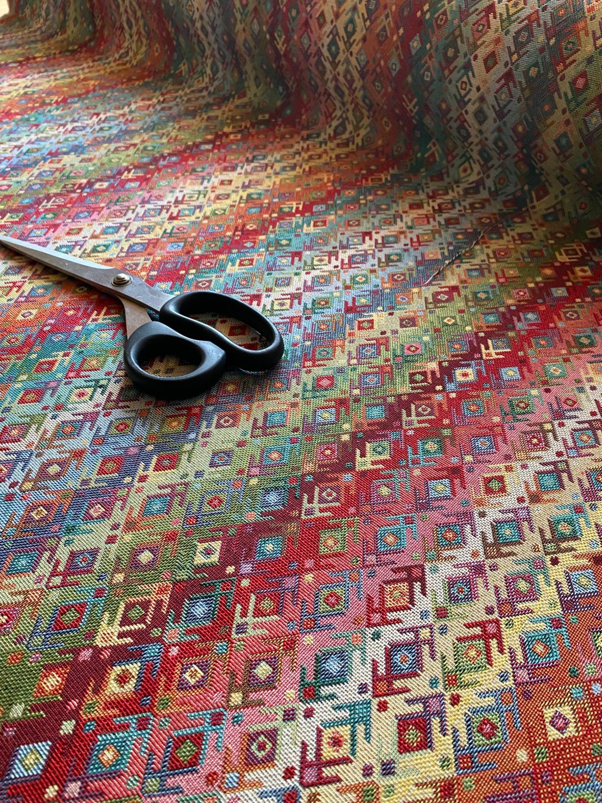 Meubelstof gobelin rainbow, Ophalen of Verzenden, Nieuw, Meerkleurig