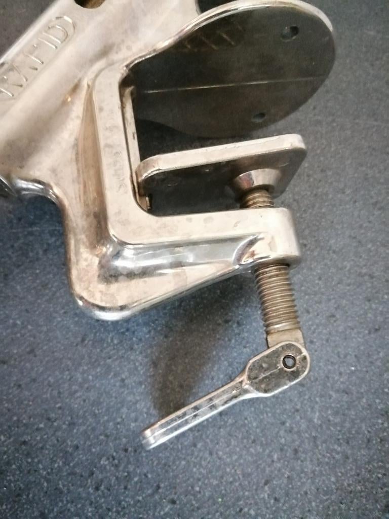 OUDE ZWARE RVS PROFESSIONELE KURKENTREKKER 28 CM OPKNAPPER., Antiek en Kunst, Antiek | Gereedschap en Instrumenten, Ophalen of Verzenden