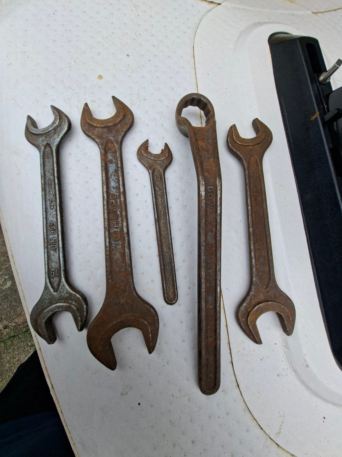 Antiek Mercedes-Benz gereedschap - Steeksleutels, Antiek en Kunst, Ophalen of Verzenden