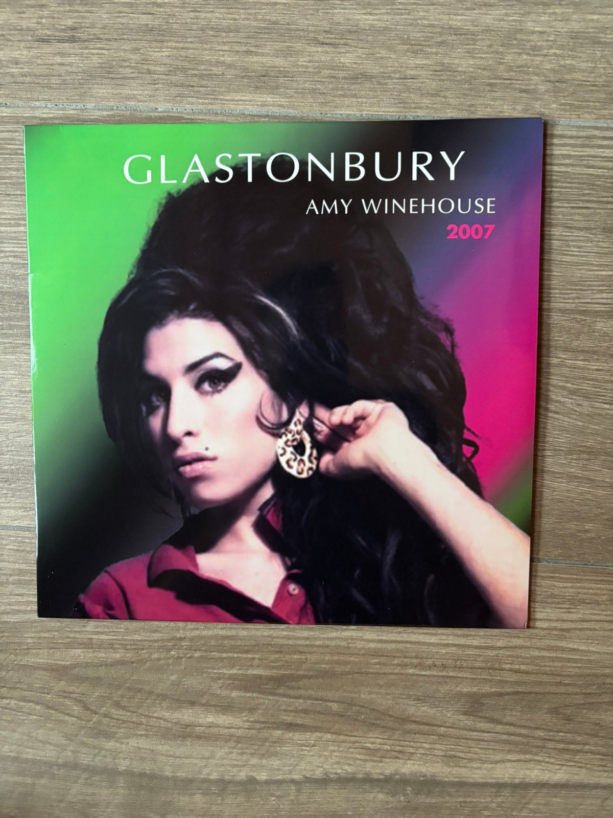 Amy winehouse live at Glastonbury LP, Nieuwstraat, Ophalen of Verzenden, Zo goed als nieuw, 12 inch, Poprock