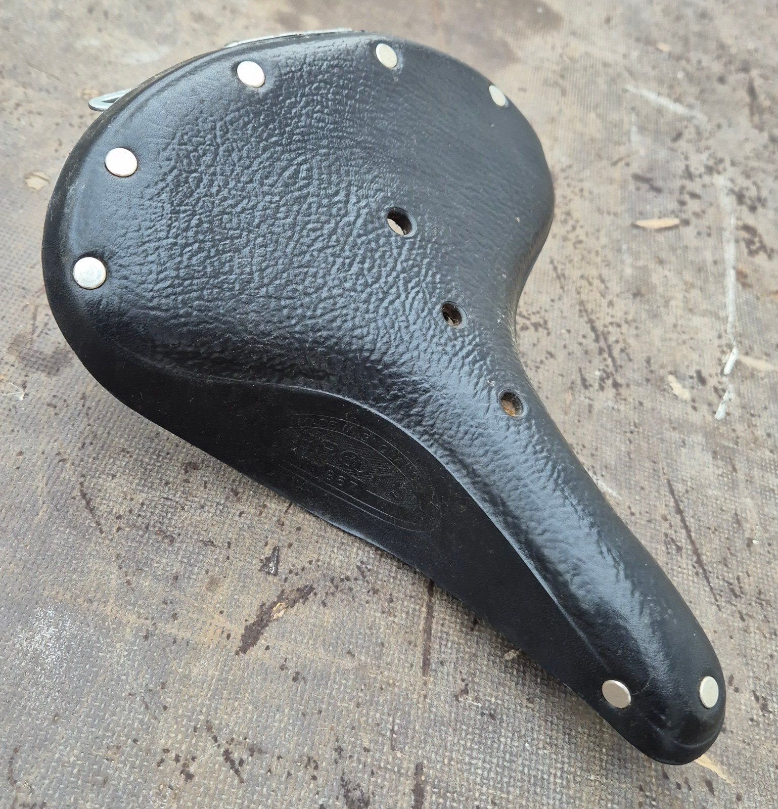 te koop brooks fietszadel in nette staat, Ophalen, Gebruikt, Leer, Brooks