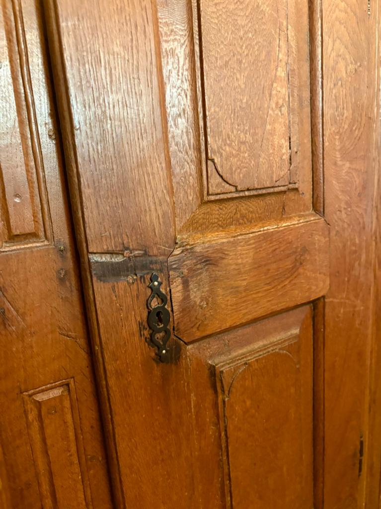 Oude eiken dressoirkast, 19e eeuw met lades, landelijk wonen, Ophalen