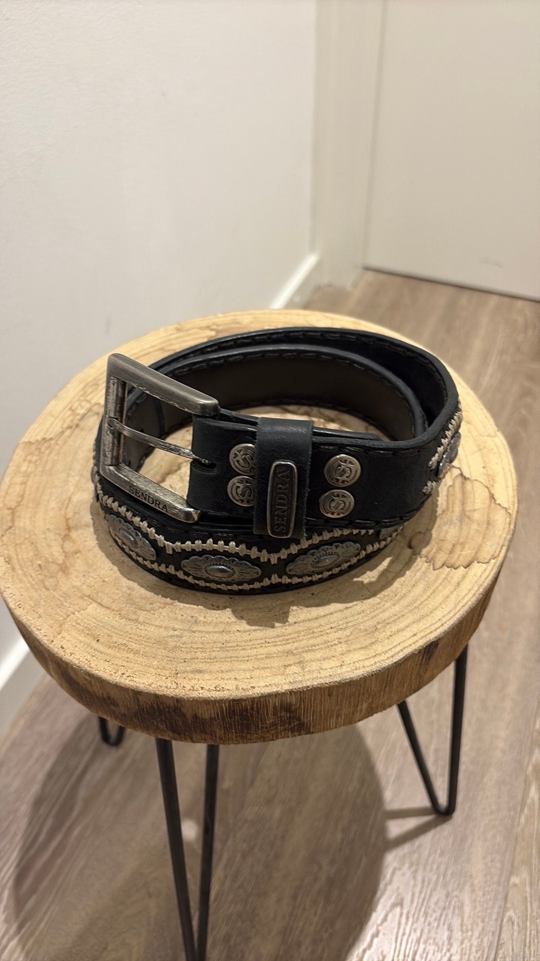 Sendra riem zwart mt 90 taille 85-95, Kleding | Heren, Verzenden, Minder dan 95 cm, Zo goed als nieuw, Riem of Ceintuur