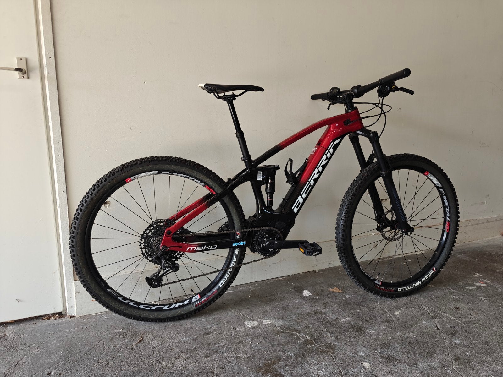 Berria Mako E-Bike MTB - Maat S - SRAM NX Eagle, Fietsen en Brommers, Elektrische fietsen, Minder dan 47 cm, Ophalen of Verzenden