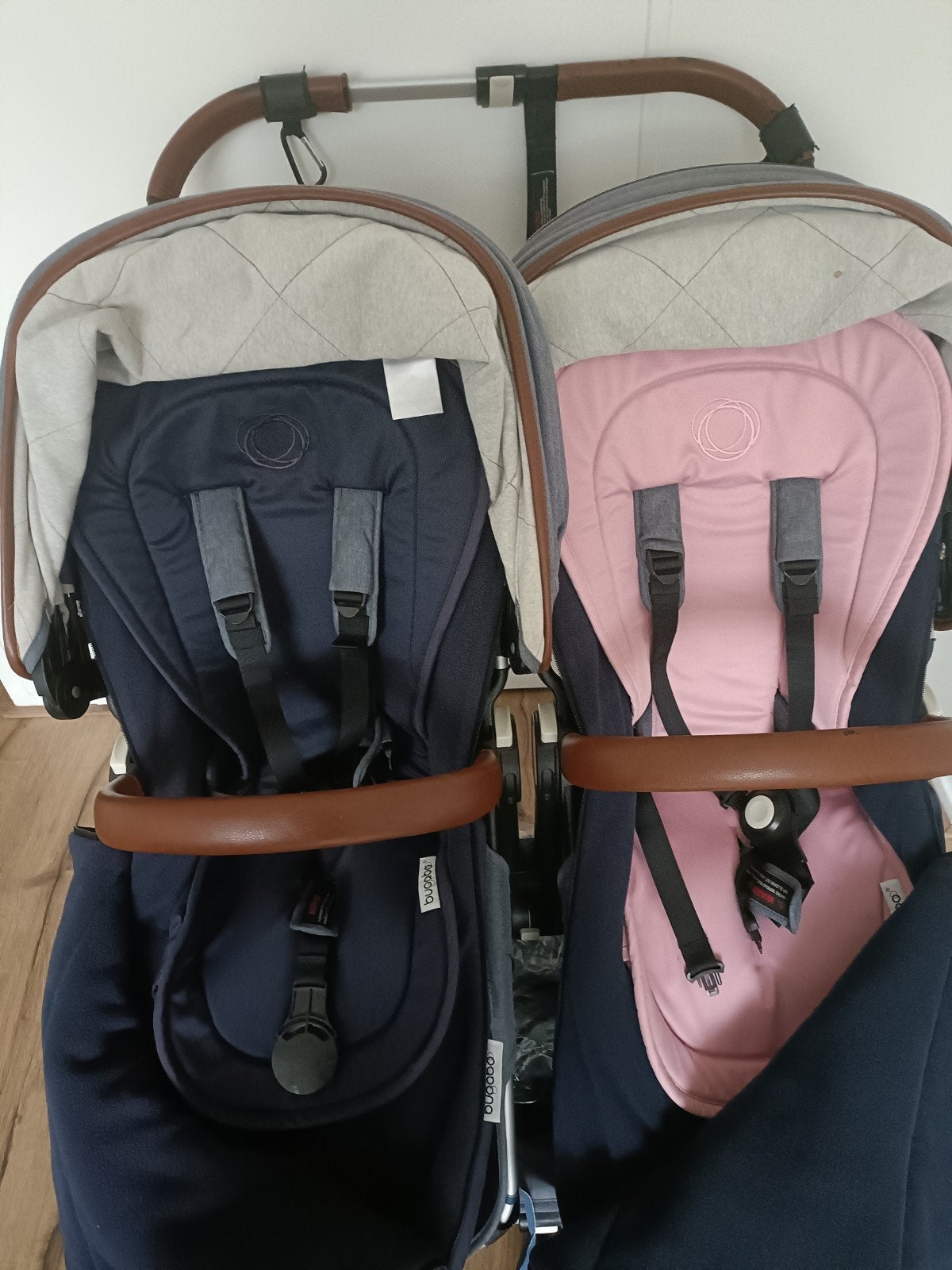 Bugaboo Donkey Duo kinderwagen, met accessoires, Ophalen, Gebruikt, Bugaboo, Combiwagen
